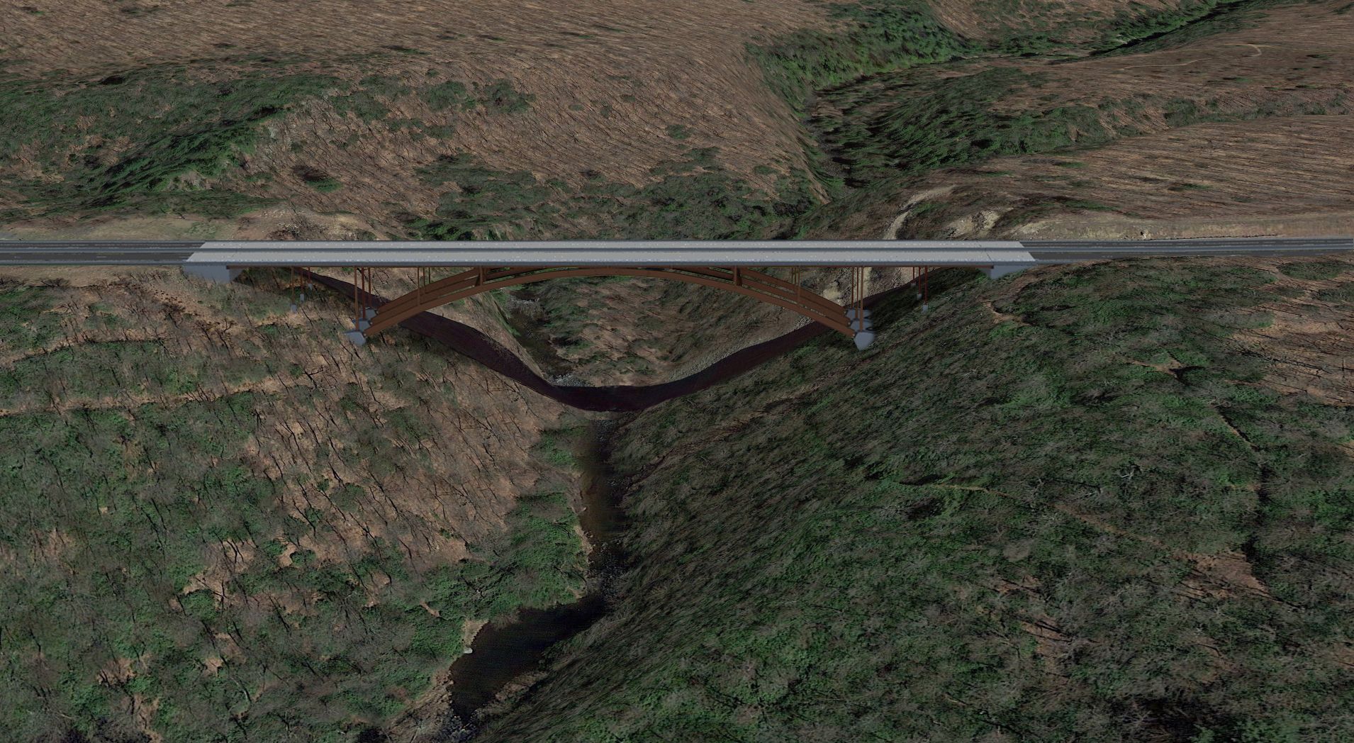 Hawk Falls Bridge Replacement Project, Carbon County, Pennsylvania
Owner: 		Pennsylvania Turnpike Commission
Services:  	Geotechnical Engineering
Project Type: